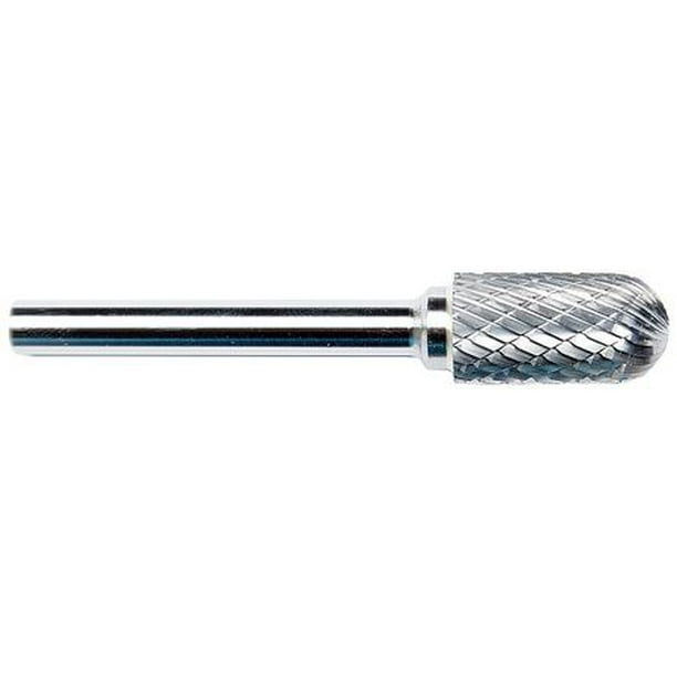 Cylindrical Ball Nose 5/32 Carbide Bur Cylindrical Ball Nose 5/32 Carbide Bur